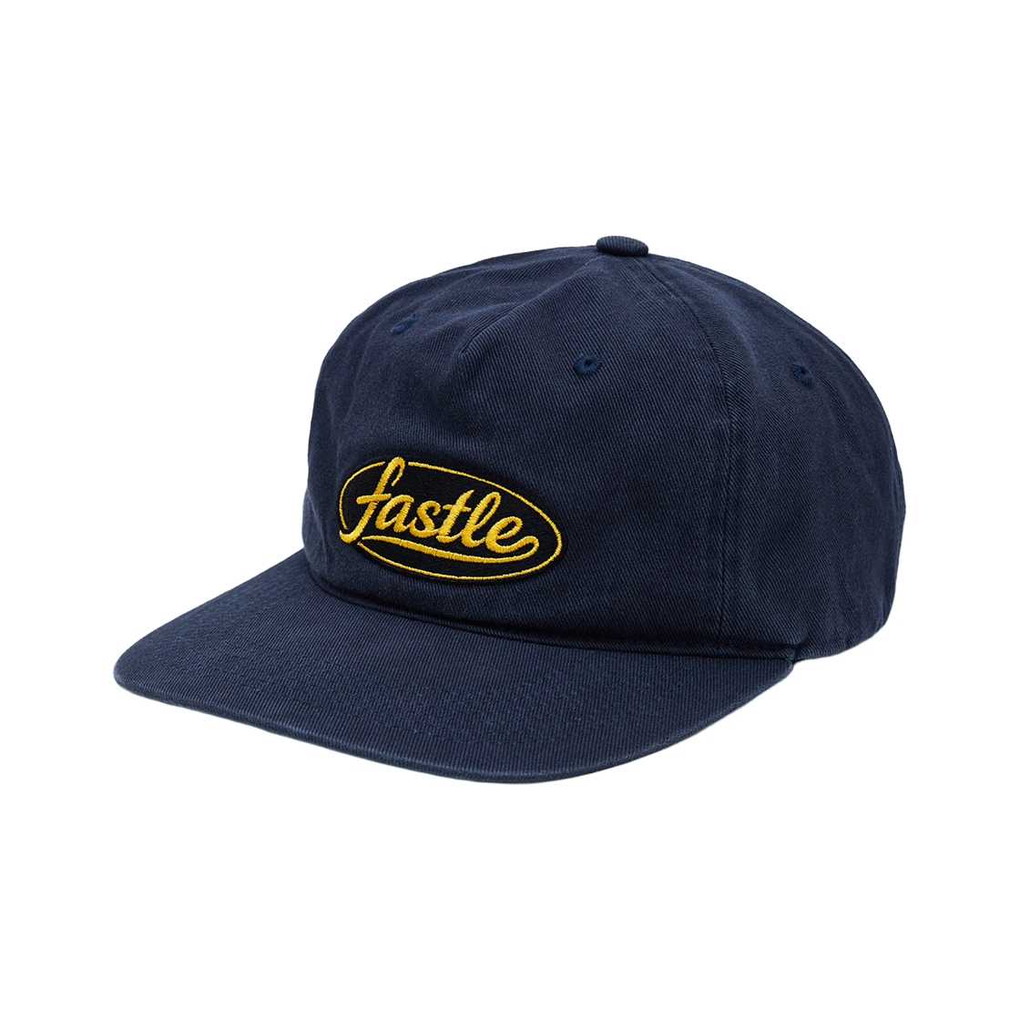 패슬 오발 스크립트 5패널 워시드 캡 다크 네이비(FASTLE Oval Script 5Panel Washed Cap Dark Navy) - 2