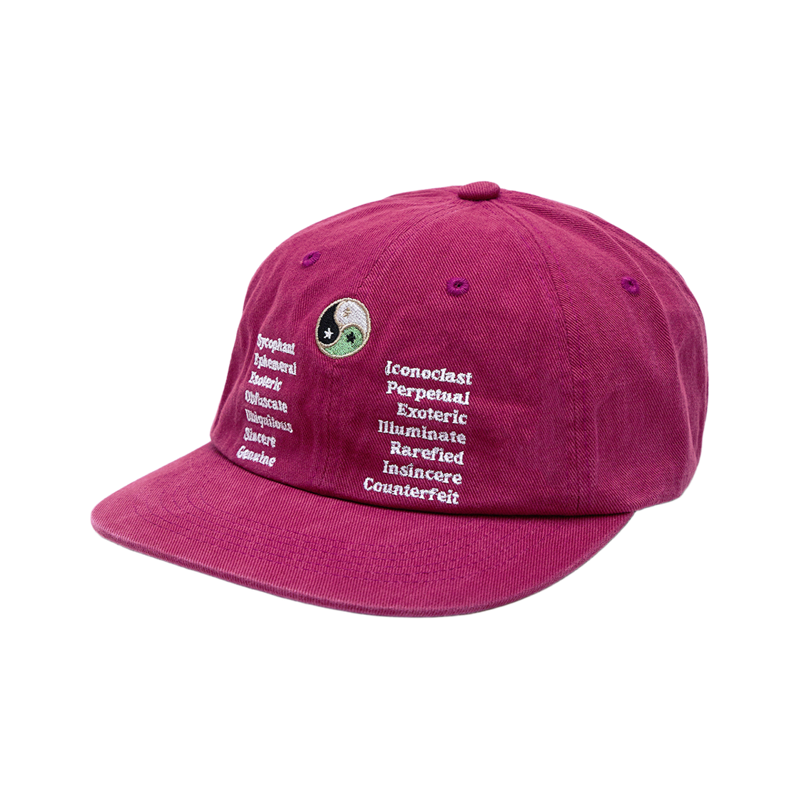 패슬 음양 워시드 캡 비트(FASTLE Yin Yang Washed Cap Beet) - 2