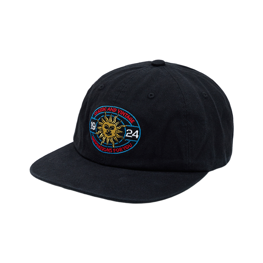 패슬 선셋 워시드 캡 블랙(FASTLE Sunset Washed Cap Black) - 2