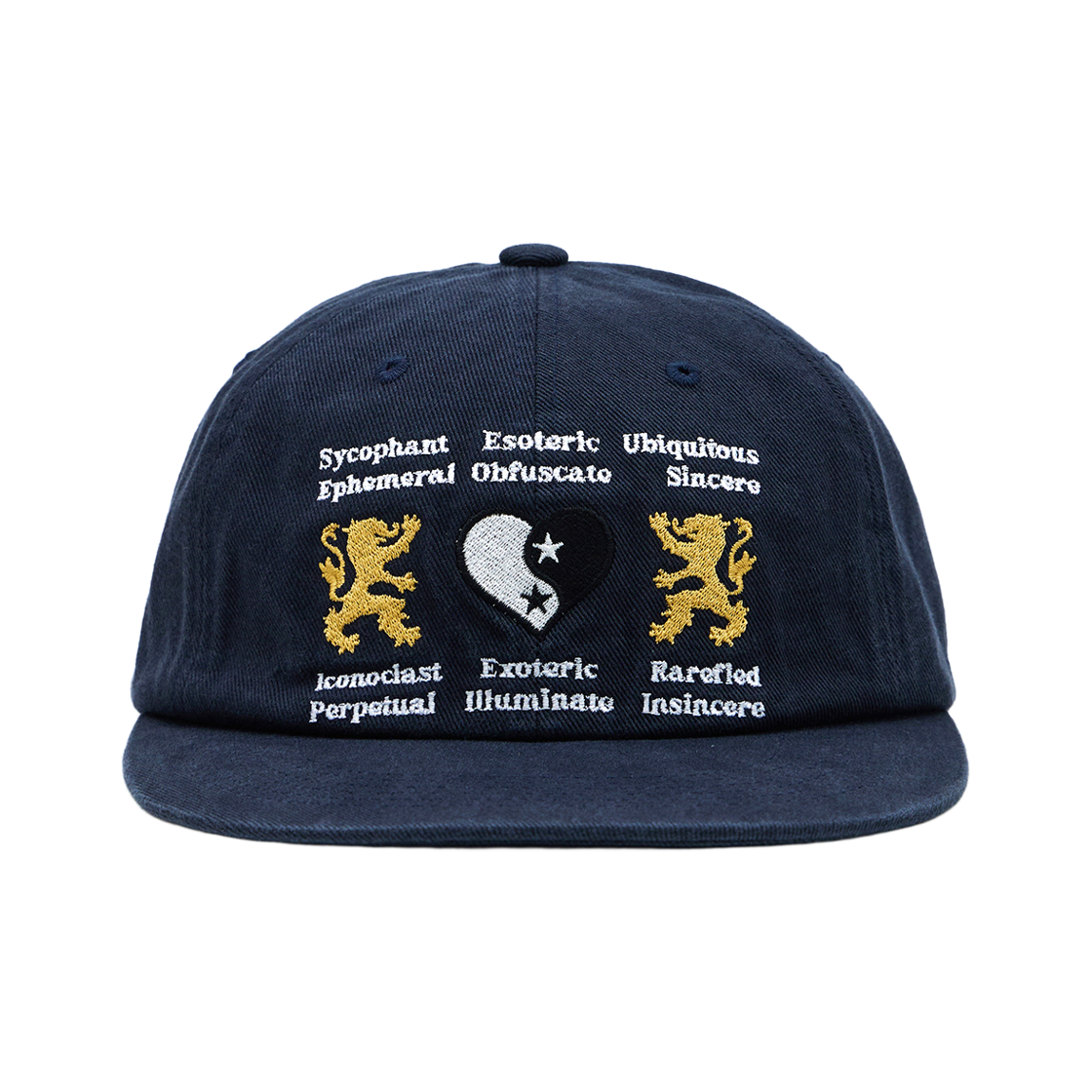 패슬 라이온 하트 워시드 캡 다크 네이비(FASTLE Lion Heart Washed Cap Dark Navy)