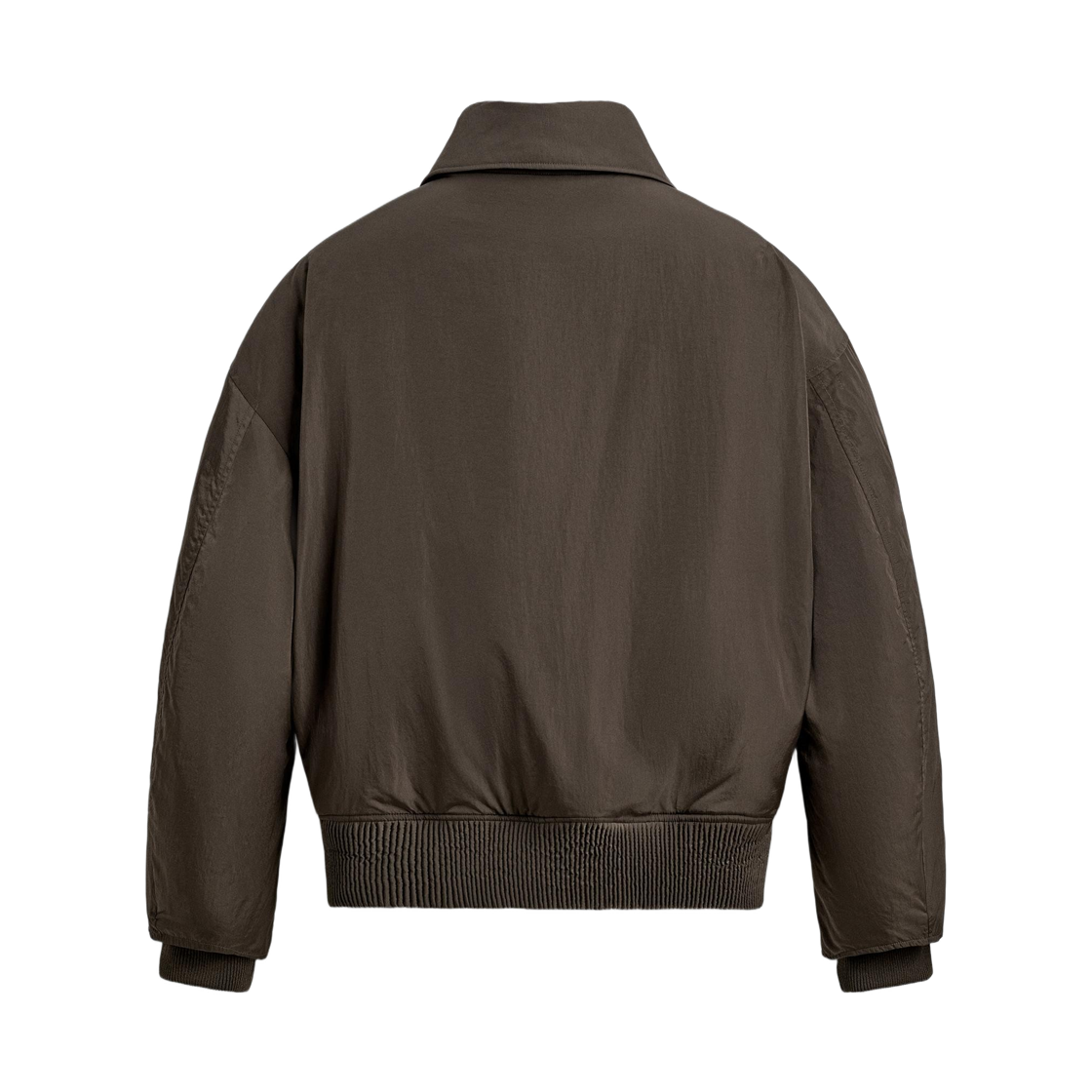 자라 콘트라스트 퀼티드 봄버 자켓 다크 브라운(Zara Contrast Quilted Bomber Jacket Dark Brown) - 2