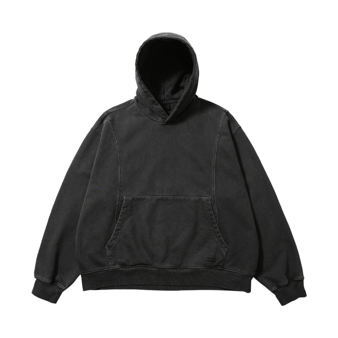 2602TS004GR HAVEOFFDUTY Garments Dyed Hoodie Sweat Shirts Charcoal