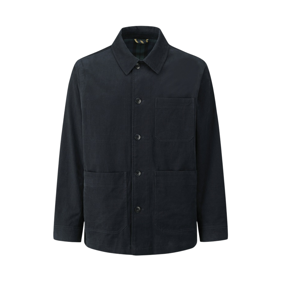 BBOTMBG303-DNA BrooksBrothers Cotton Chore Jacket Dark Navy