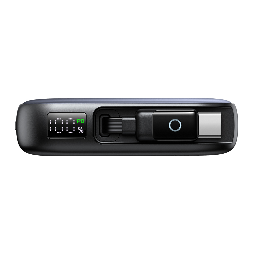맥도도 45W C타입 케이블 일체형 고속충전 보조배터리 10000mAh MC592(45W LED Display Power Bank 10000mAh Built-in USB-C Retractable Cable) - 2