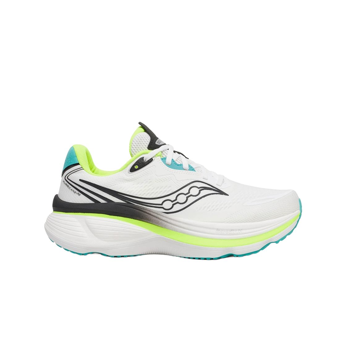 S101098-1032 Saucony Hurricane 26 White Citron