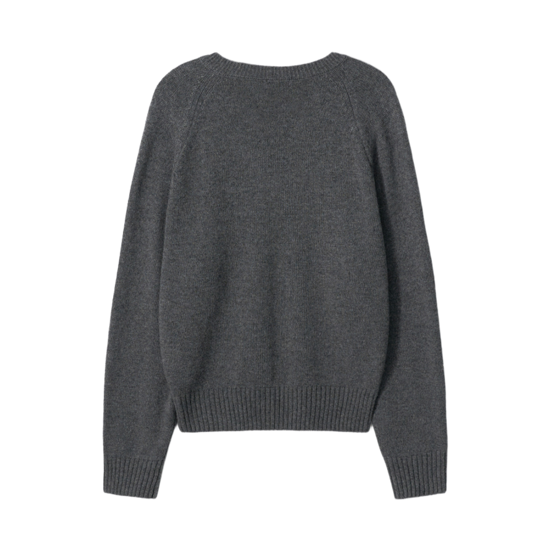 아비에무아 뉴 브이넥 울 캐시미어 스웨터 그레이(Aviemuah New V-Neck Wool Cashmere Sweater Grey) - 2