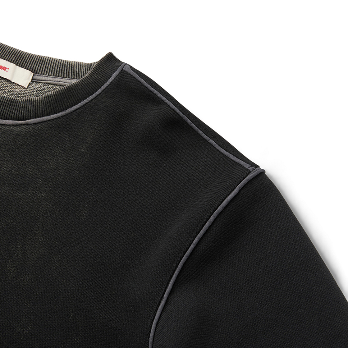 엠엠아이씨 셰이드 레이어 스웻셔츠 블랙(MMIC Shade Layer Sweatshirt Black) - 5