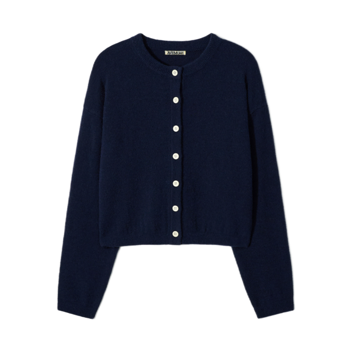 - (W) Aviemuah Fudge Knit Cardigan Navy