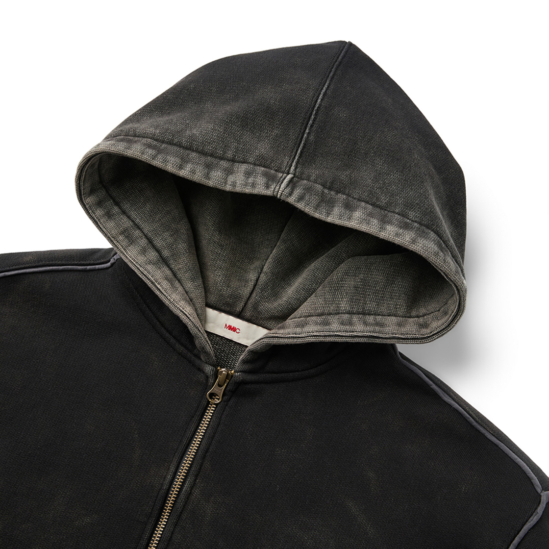 엠엠아이씨 셰이드 레이어 집업 후디 블랙(MMIC Shade Layer Zip-Up Hoodie Black) - 2