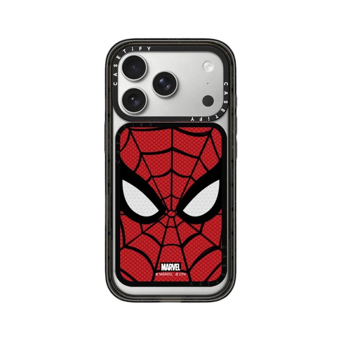 케이스티파이 x 마블 스파이더맨 뉴 스내피 맥세이프 카드 홀더 스탠드(Casetify x Marvel Spider-Man New Mask Snappy Magsafe Card Holder Stand) - 2