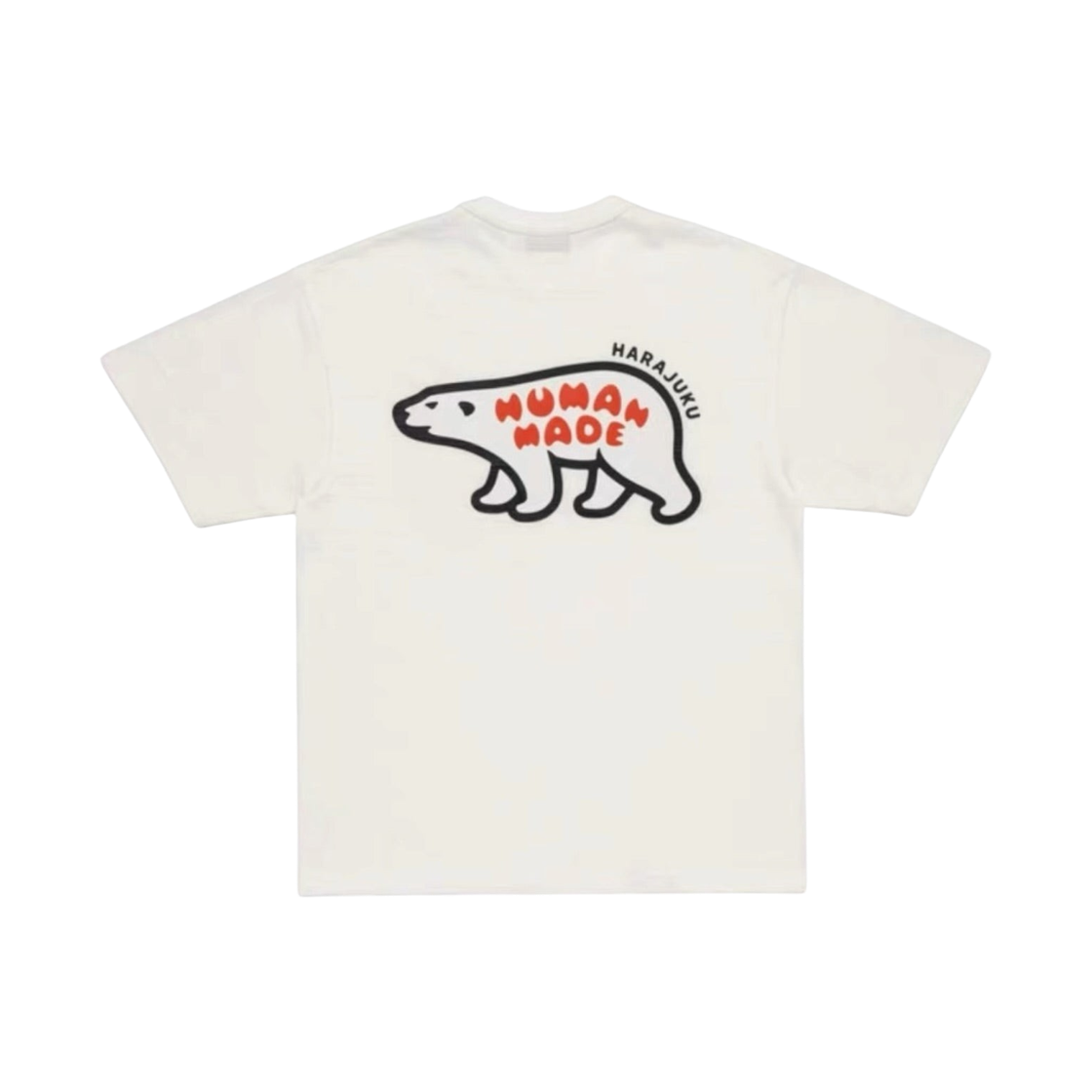HM31TE036 Human Made Animal Graphic T-Shirt White - Harajuku Store Exclusive