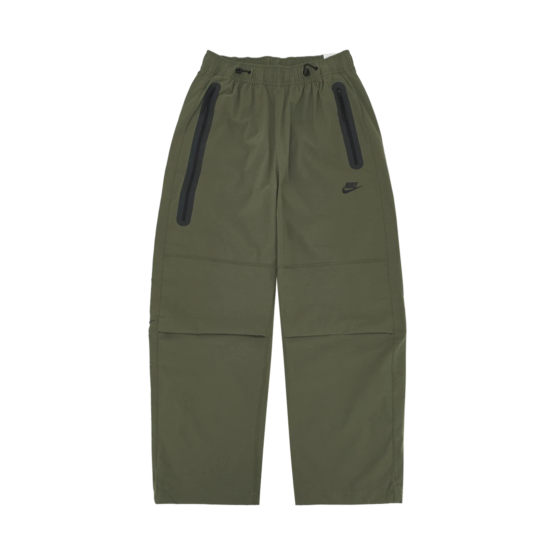 Nike Nike Tech Woven Open Hem Pants Medium Olive Black - Asia · S