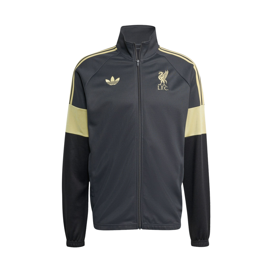 KC7802 Adidas Liverpool FC LFSTLR Track Top Carbon - US Sizing (Non Marking Ver.)
