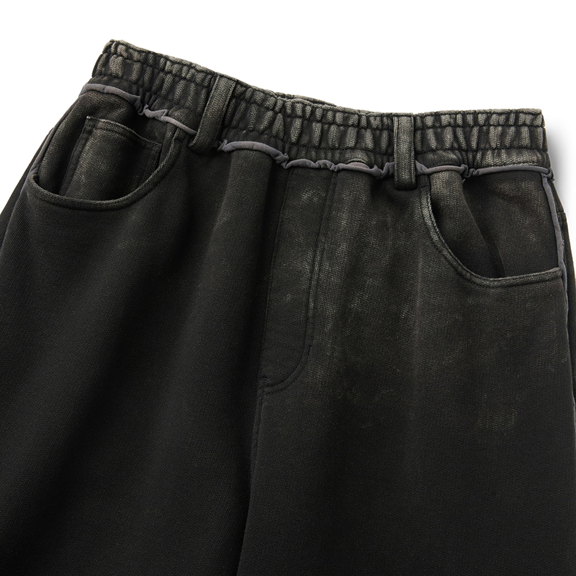 엠엠아이씨 셰이드 레이어 스웻팬츠 블랙(MMIC Shade Layer Sweatpants Black) - 2