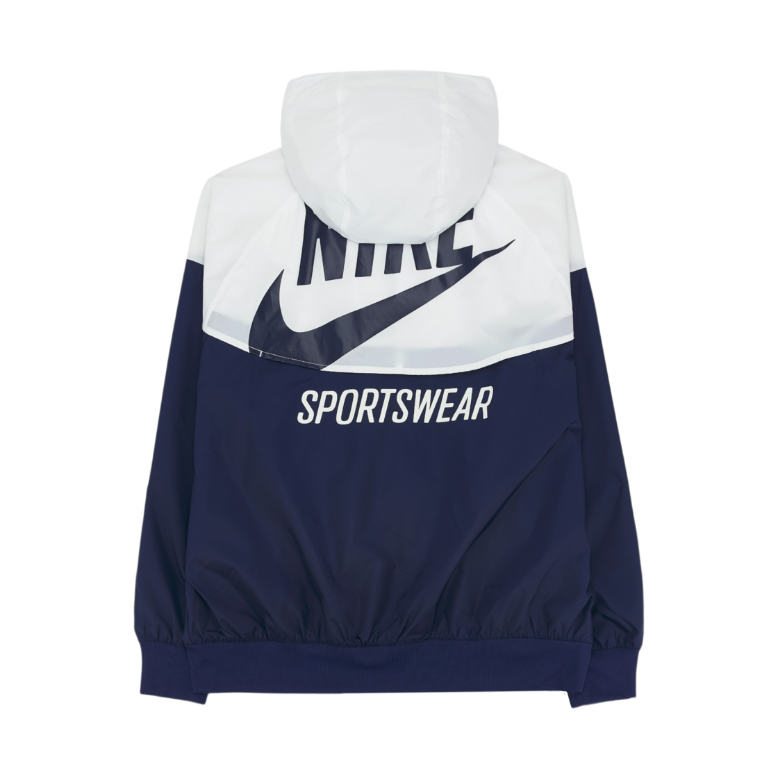 나이키 윈드러너 우븐 라인드 자켓 화이트 블루 보이드 - 아시아(Nike Windrunner Woven Lined Jacket White Blue Void - Asia) - 2