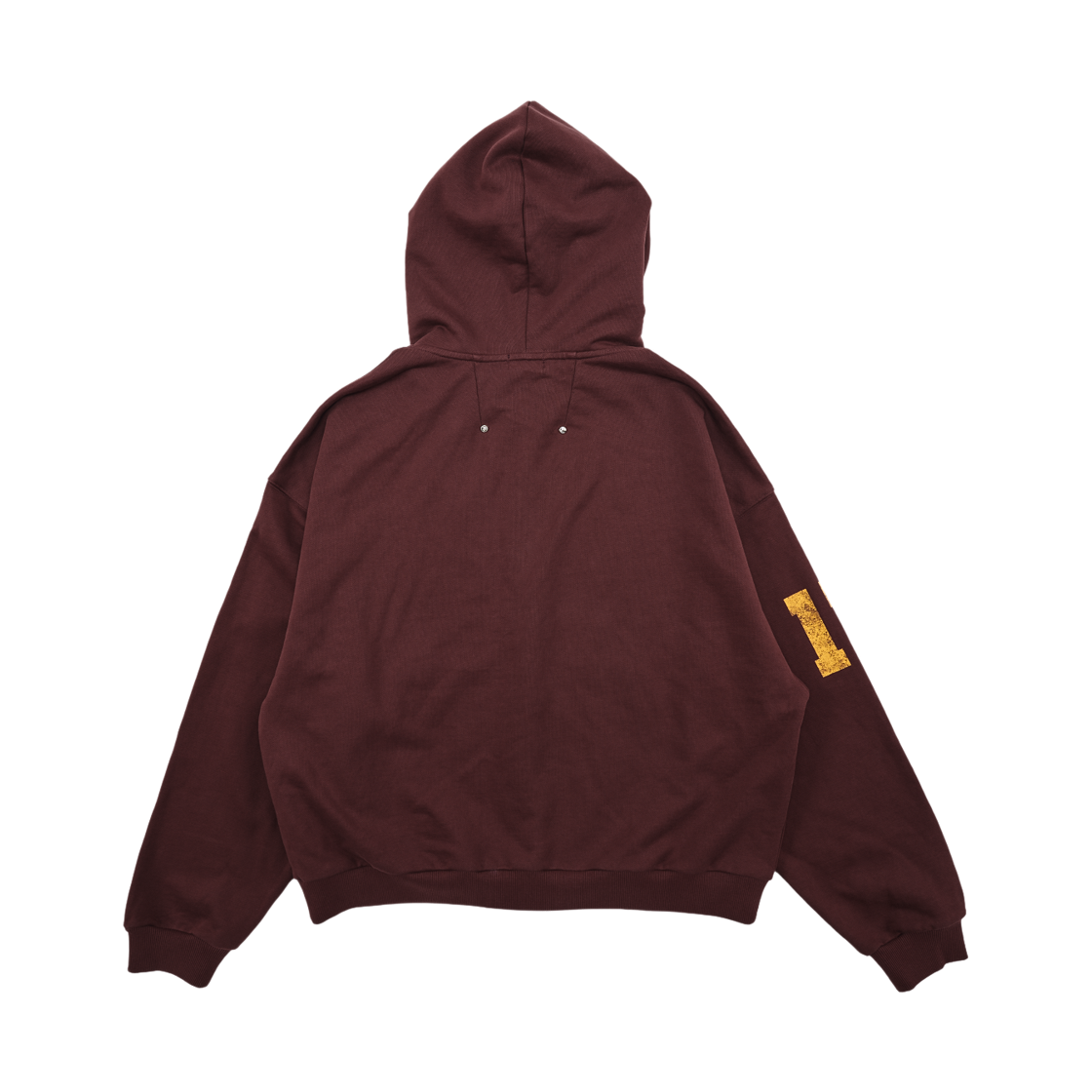 파코서플라이 폴링 엔젤 집업 후디 버건디(PACOSPLY Falling Angel Zip Up Hoodie Burgundy) - 2