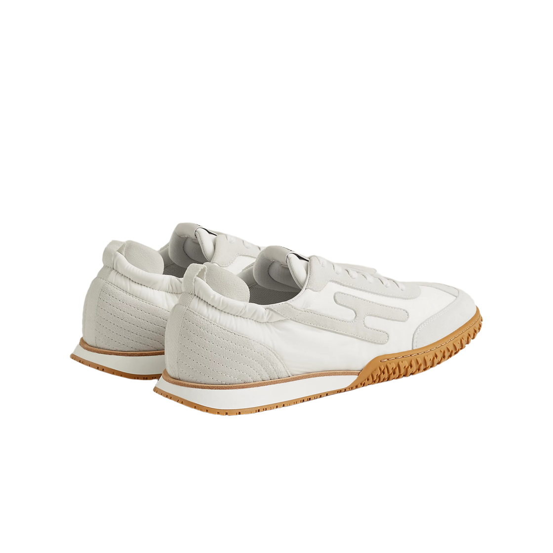 에르메스 제트 스니커즈 테크니컬 캔버스 스웨이드 고트스킨 & 블랑(Hermes Jet Sneakers Technical Canvas Suede Goatskin & Blanc) - 3