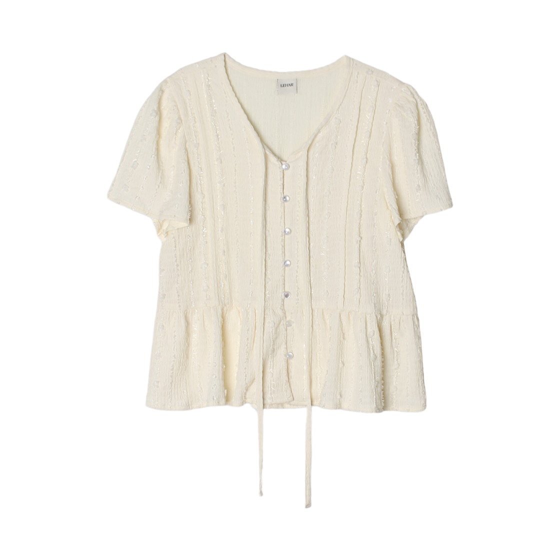 P0000QNB maisonlehar Sparkling Blouse 2color