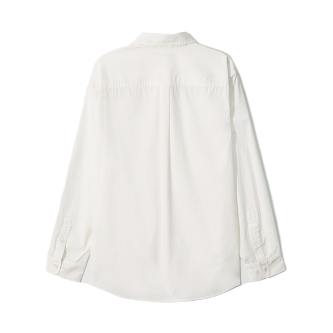 (W) 아비에무아 소프트 코튼 포플린 셔츠 아이보리((W) Aviemuah Soft Cotton Poplin Shirt Ivory) - 2