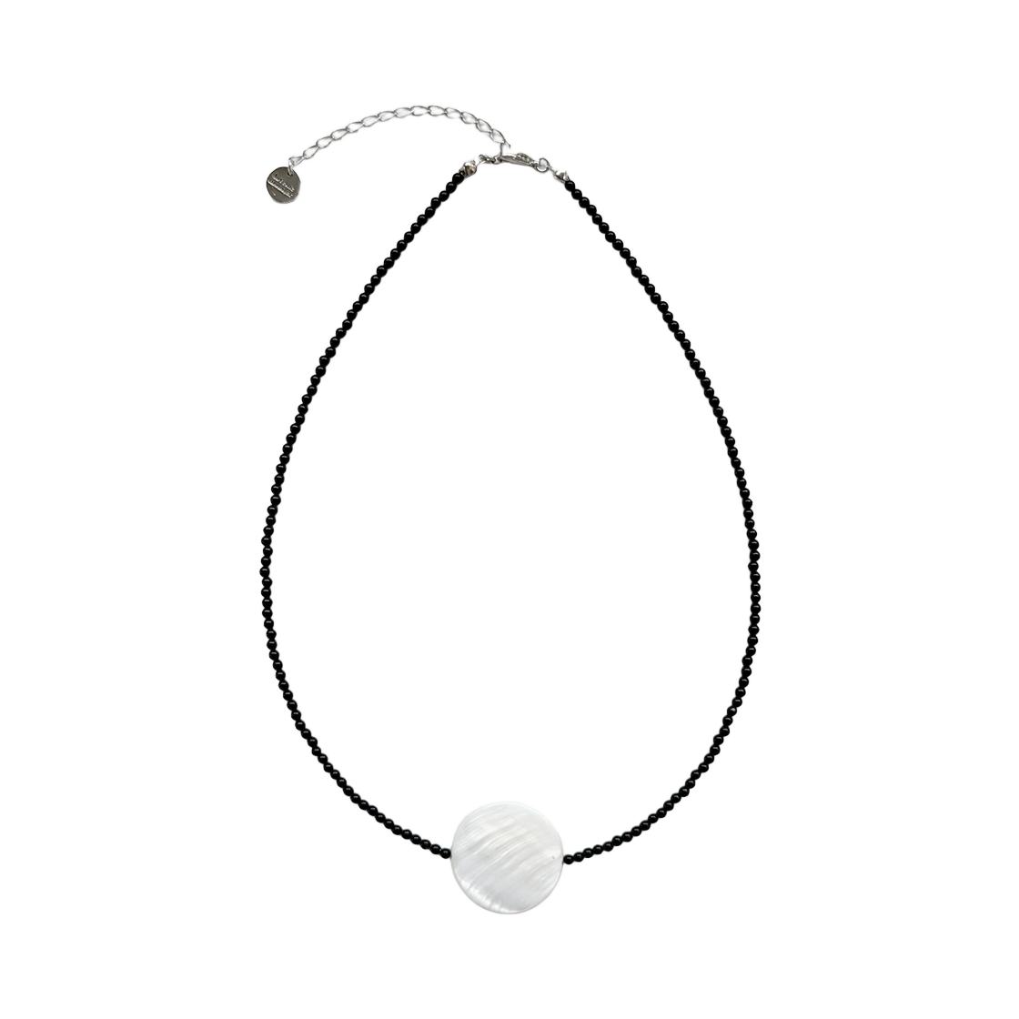 러브미몬스터 달 진주 오닉스 목걸이 블랙(lovememonster Moon Pearl Onyx Necklace BLACK)