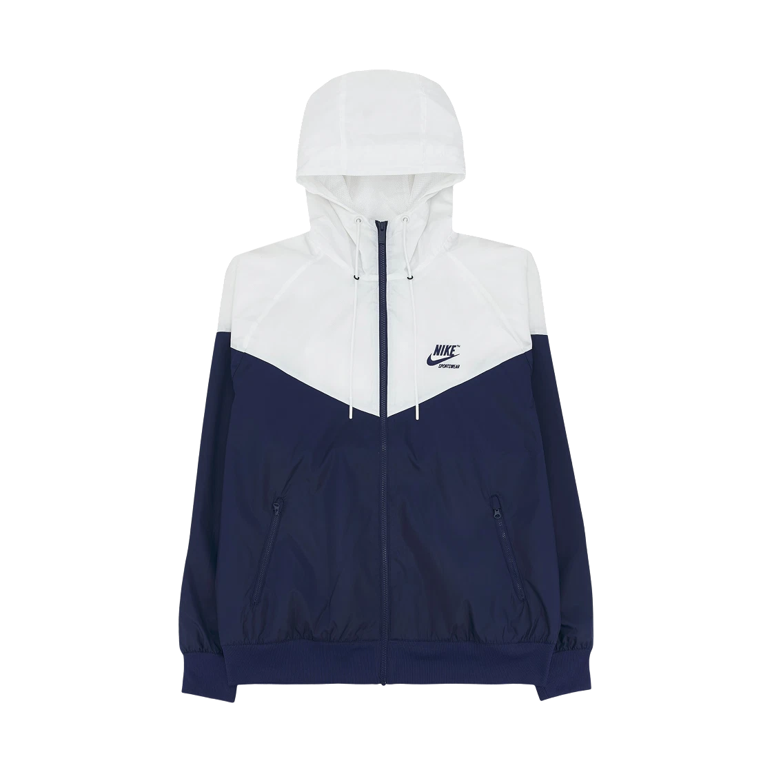Nike Nike Windrunner Woven Lined Jacket White Blue Void - Asia · S