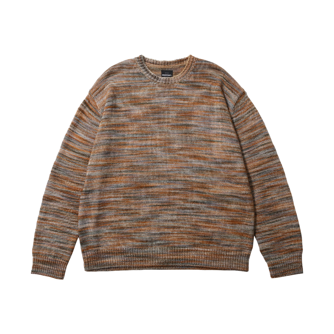 2602KN001RD HAVEOFFDUTY Mixed Round Neck Knit Mahogani