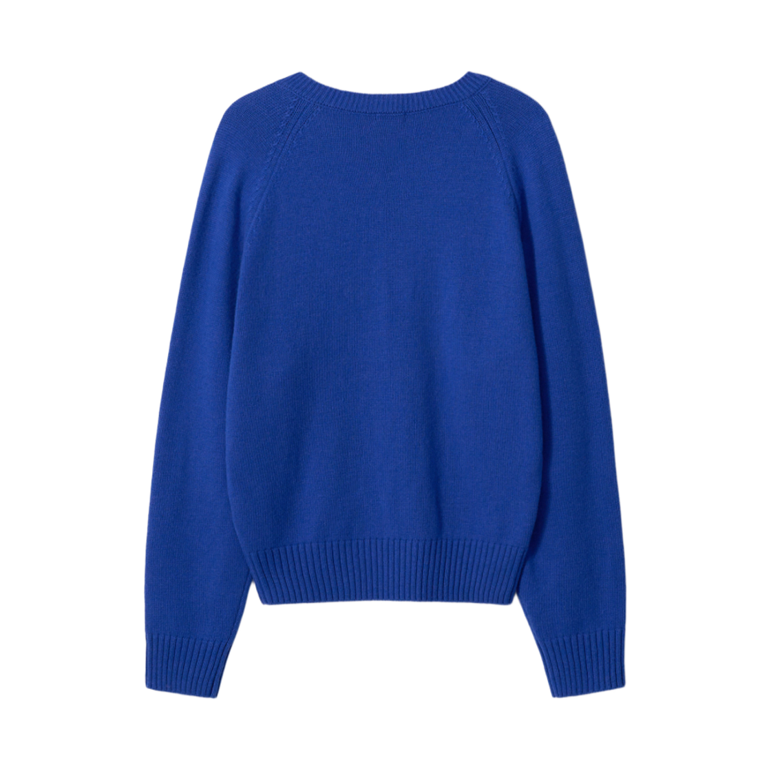 아비에무아 뉴 브이넥 울 캐시미어 스웨터 블루(Aviemuah New V-Neck Wool Cashmere Sweater Blue) - 2