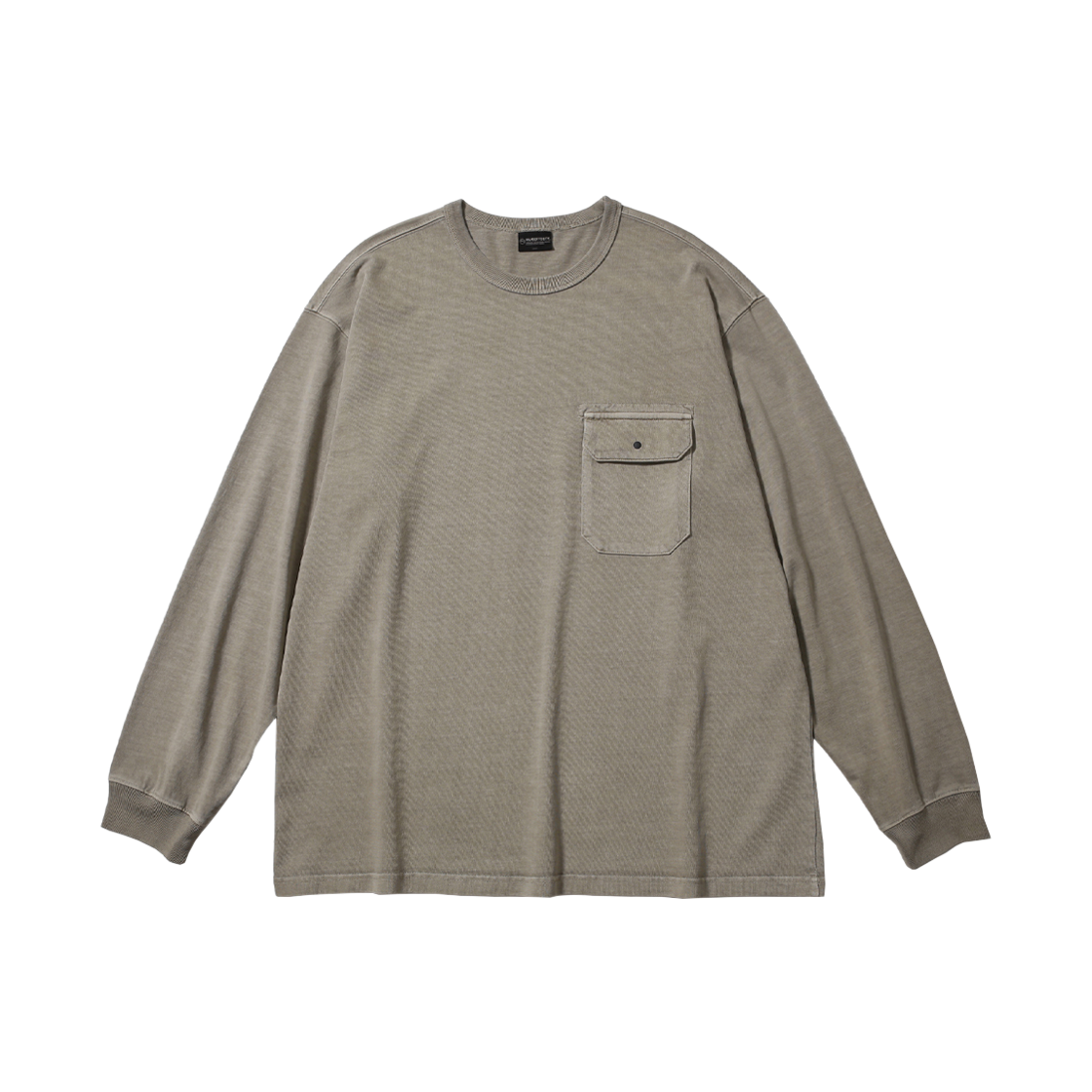 2602TS002BG HAVEOFFDUTY Dyed Pocket Long Sleeve Tee Desert
