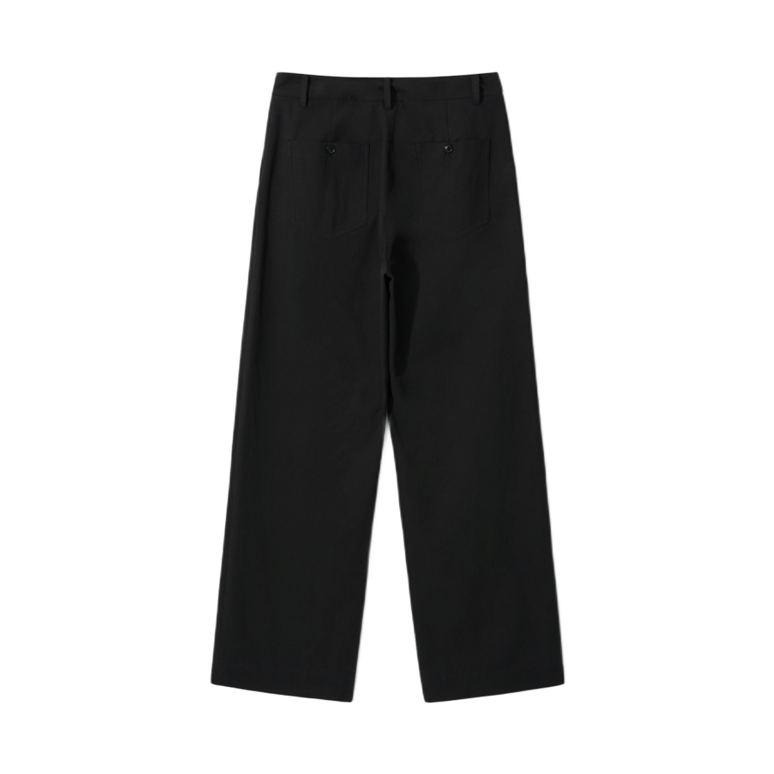 (W) 아비에무아 코튼 트윌 카고 트라우저 블랙((W) Aviemuah Cotton Twill Cargo Trousers Black) - 2
