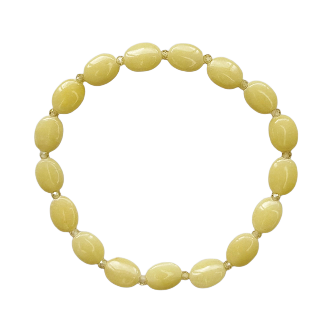 러브미몬스터 레몬 옥 레이스 팔찌 레몬(lovememonster Lemon Jade Lace Bracelet LEMON)