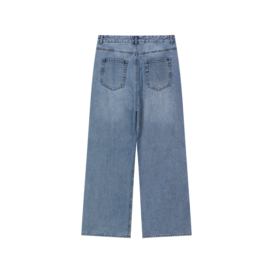 폴리테루 휴먼인덱스 베이시카 진 워시드 블루(Polyteru Human Index Basica Jeans Washed Blue) - 2