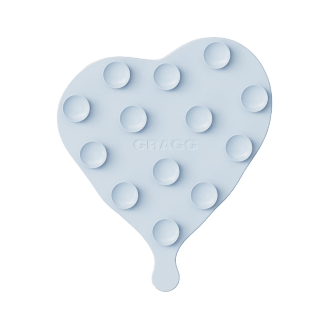 [5%적립/15%쿠폰] 그래그 플로우 하트 석션 패드 스카이 블루([5%적립/15%쿠폰] GRAGG FLOW HEART SUCTION PAD - SKY BLUE) - 1