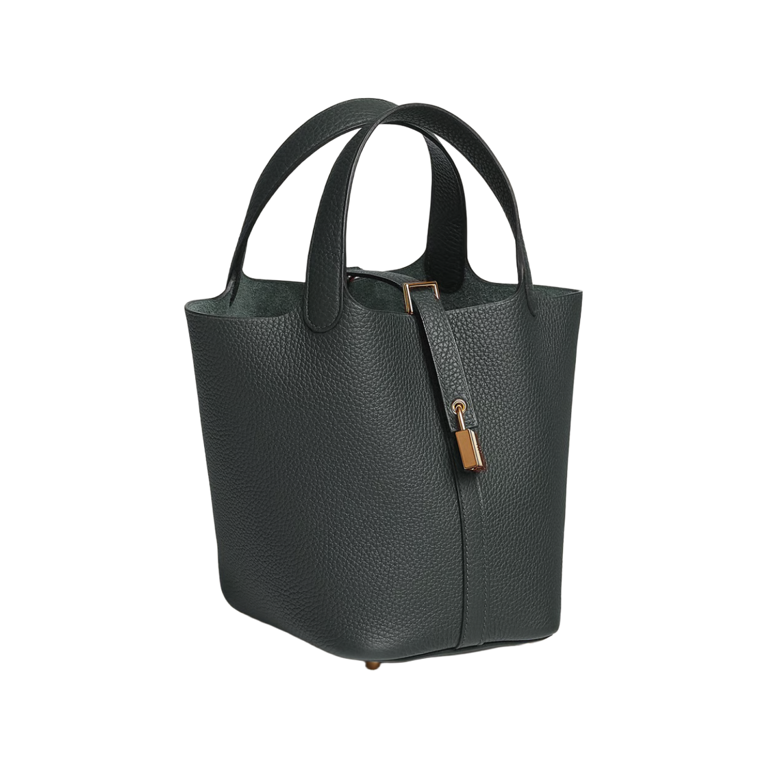 에르메스 피코탄 락 18 백 클레망스 & 골드 하드웨어 베르 망그로브(Hermes Picotin Lock 18 Bag Clemence & Gold Vert Mangrove) - 2