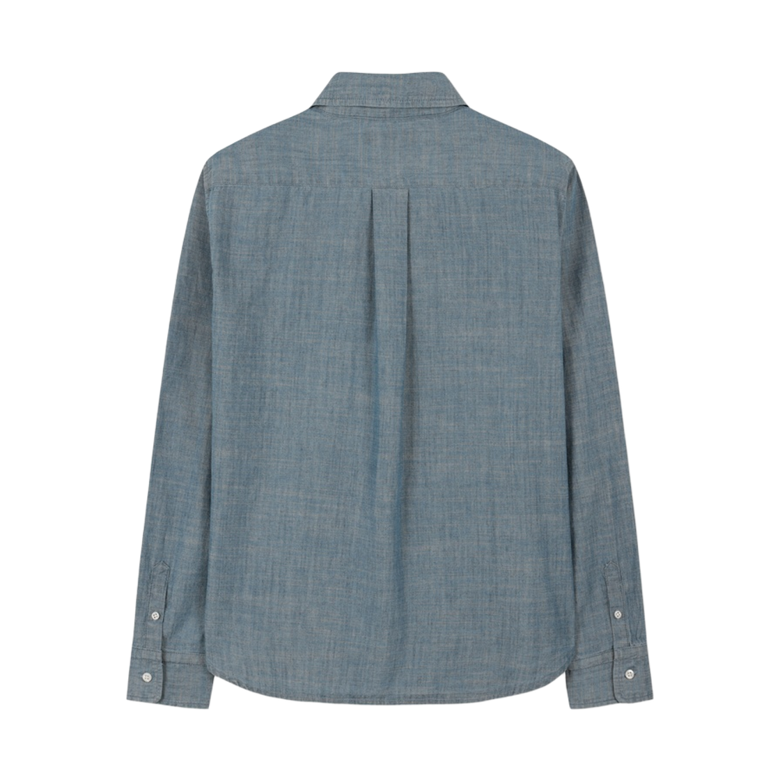 브룩스브라더스 여성 샴브레이 로고 셔츠 인디고(BrooksBrothers Women's Chambray Logo Shirt Indigo) - 2