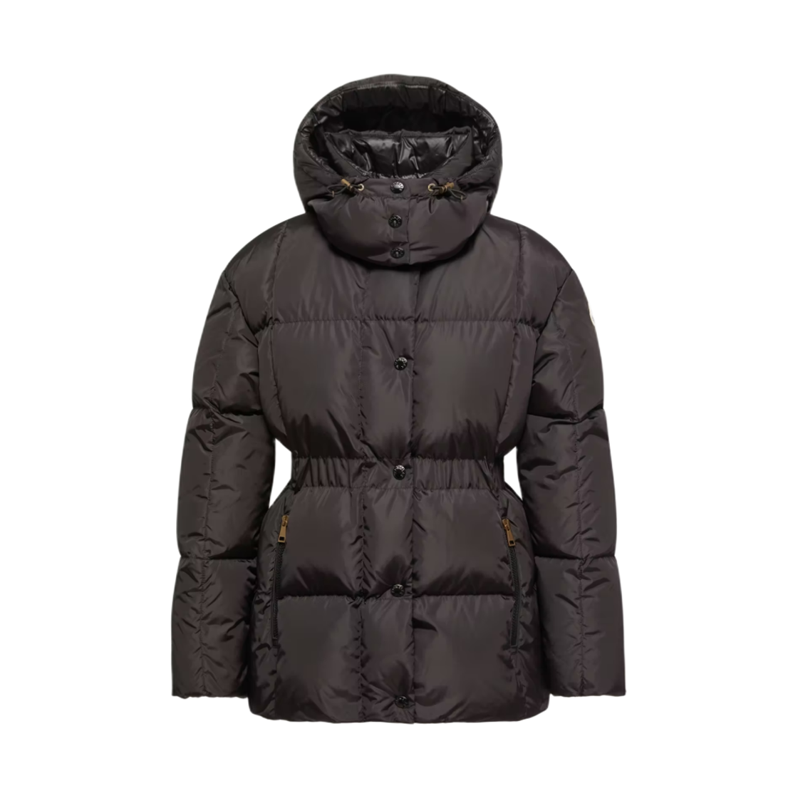 L2-093-1A00163-539ZD-99B (W) Moncler Agneux Hooded Short Down Jacket Black - 26FW