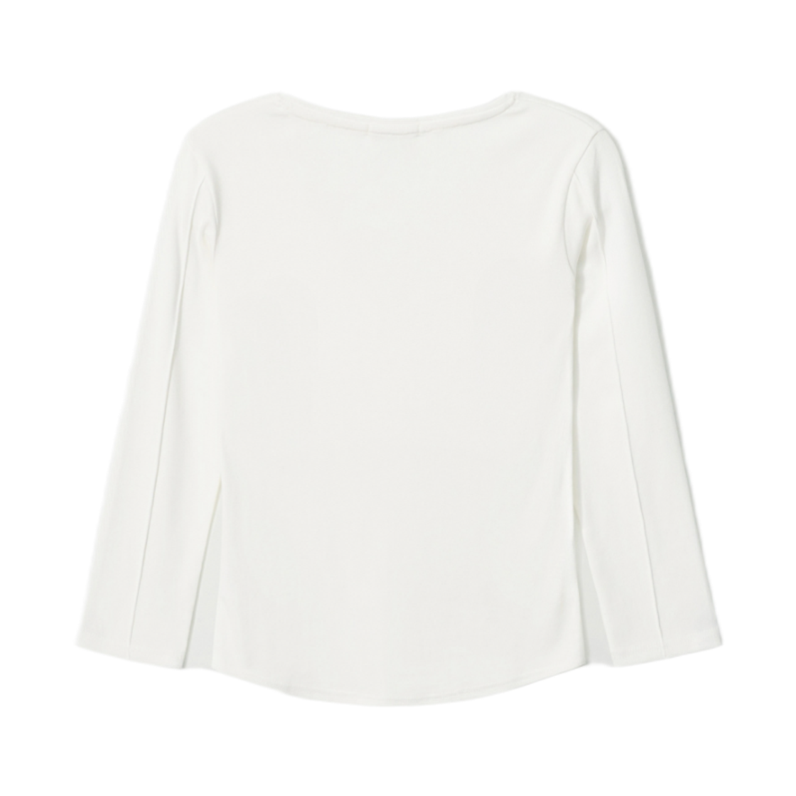 (W) 아비에무아 딥 브이넥 쓰리쿼터 슬리브 티셔츠 아이보리((W) Aviemuah Deep V-Neck Threequarter Sleeve T-Shirt Ivory) - 2