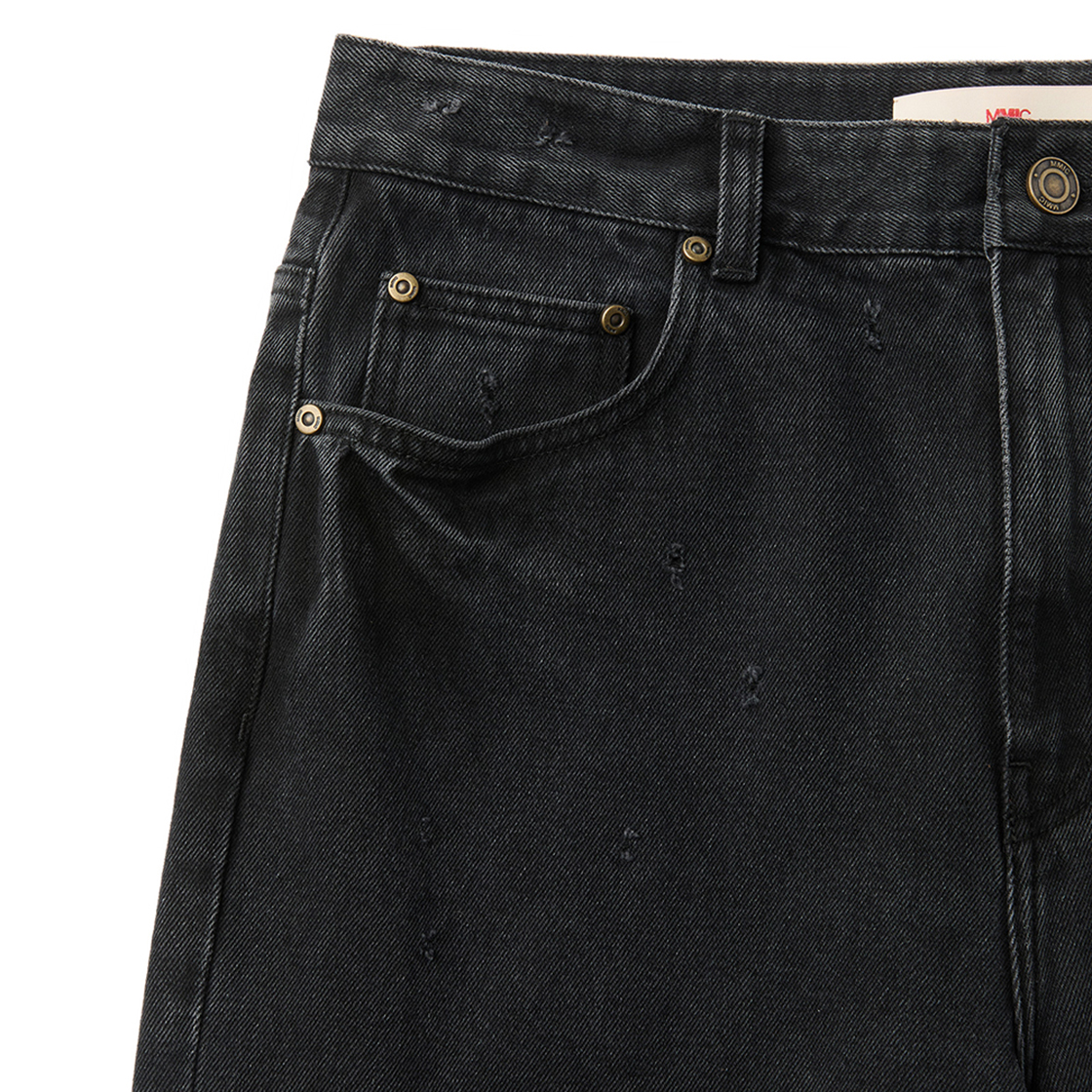 엠엠아이씨 글림 트레이스 진 블랙(MMIC Gleam Trace Jeans Black) - 3