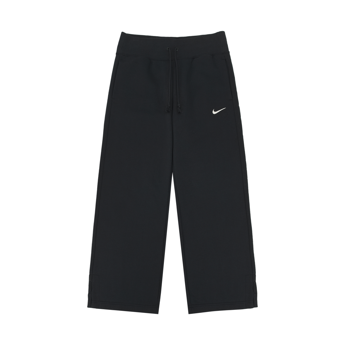 DQ5615-010 (W) Nike NSW Phoenix Fleece High Waisted Wide Leg Sweatpants Black - US/EU