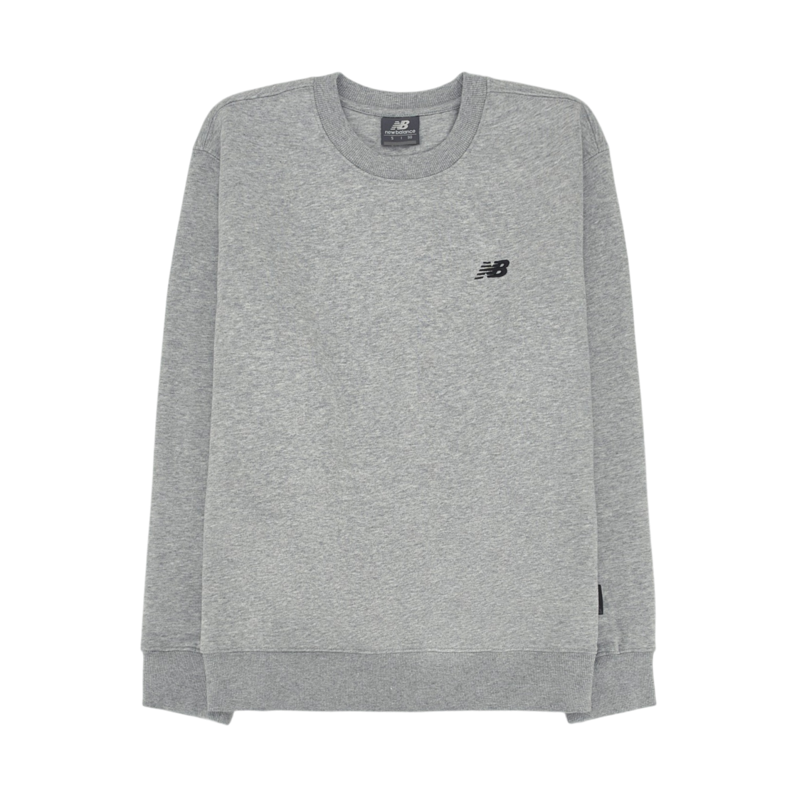 NBNCE41113-AC New Balance Essential Classic Fleece Sweatshirt Melange Grey