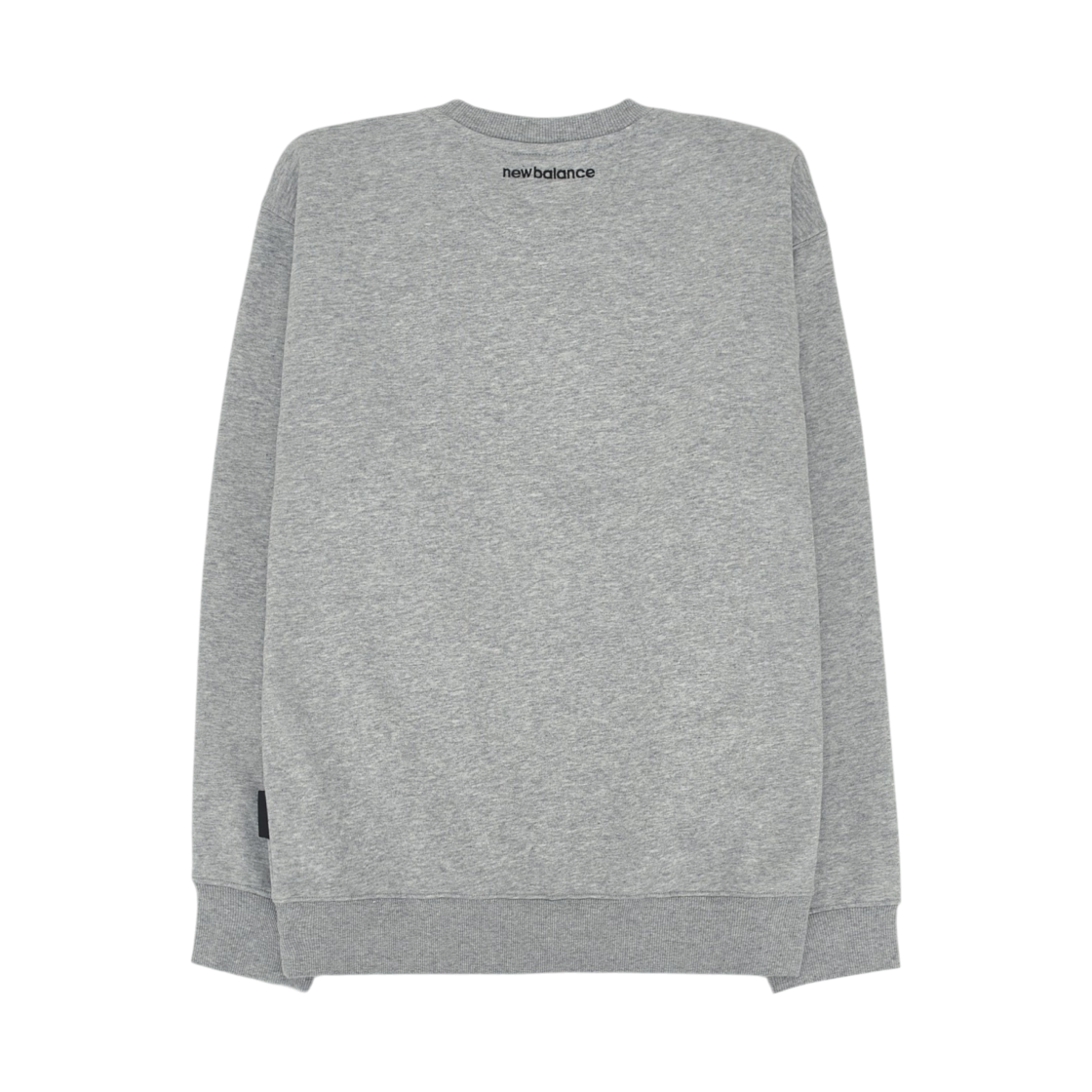 뉴발란스 에센셜 클래식 플리스 스웨트셔츠 멜란지 그레이(New Balance Essential Classic Fleece Sweatshirt Melange Grey) - 2