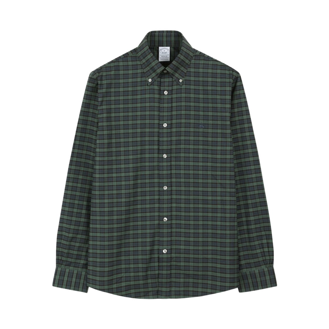 BBTHMMG306-ZMT BrooksBrothers Non-Iron Oxford Check Pattern Shirt Multi
