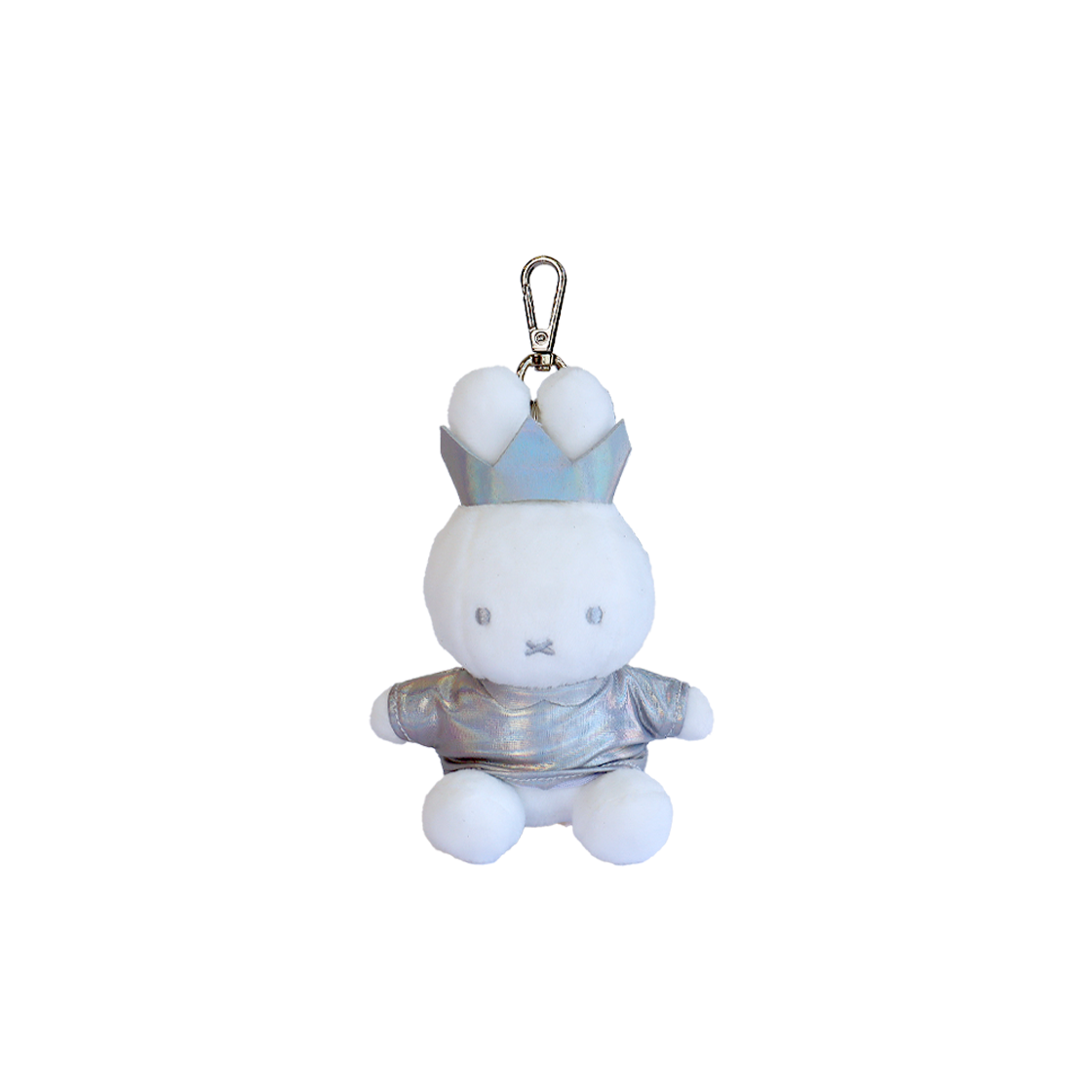 매니어리틀 왕관 미피 키링 실버(Many a Little MIFFY Crown keychain Silver)