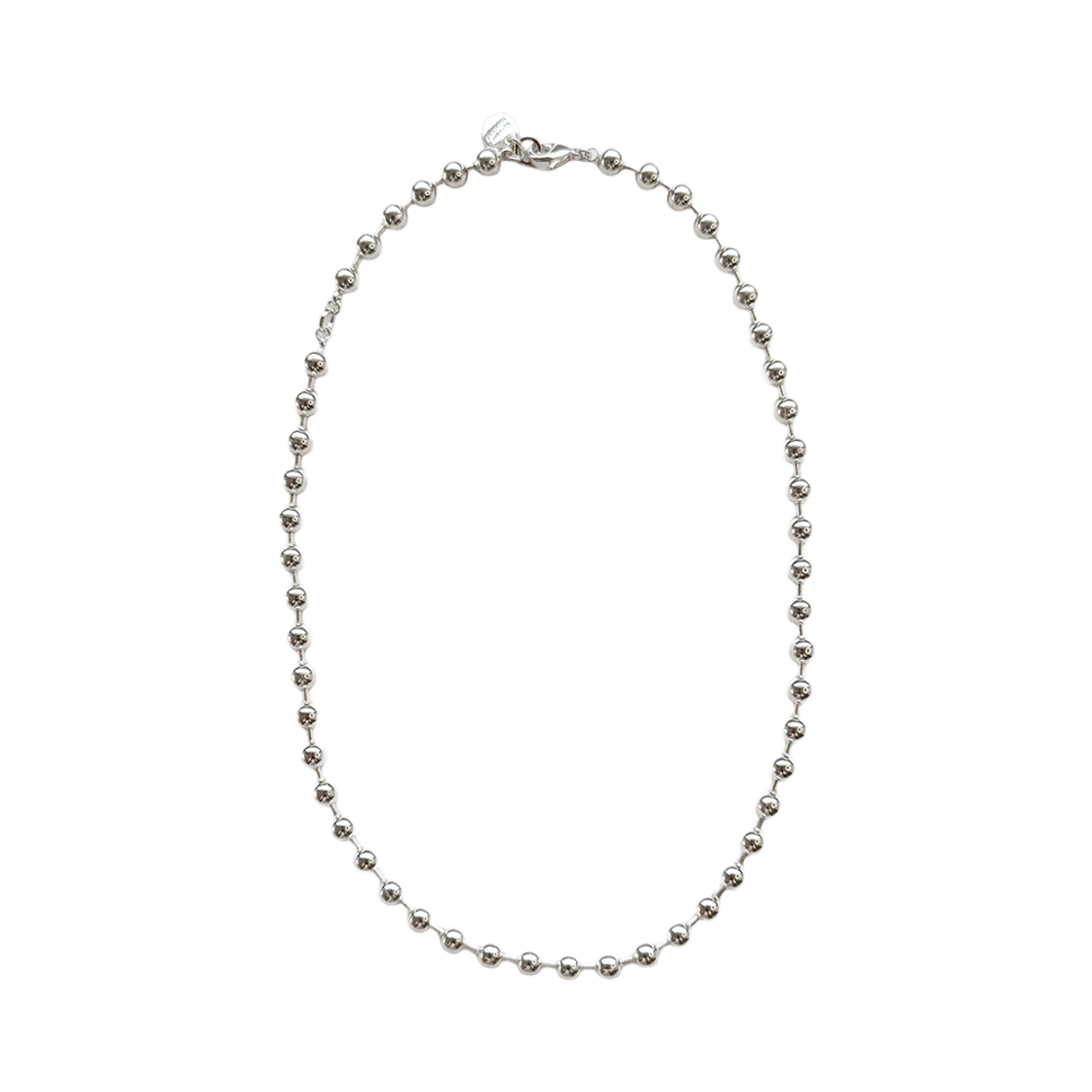 L262MNK110 lovememonster Essential 6mm Ball Chain Necklace SILVER