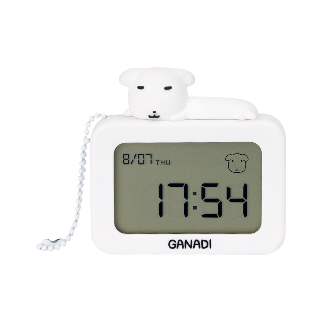 DGND-DCL-A-GND Royche Ganadi Keyring Mini Desk Clock