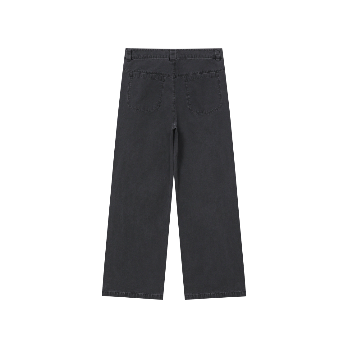 폴리테루 휴먼인덱스 프렌치 치노 팬츠 워시드 차콜(Polyteru Human Index French Chino Pants Washed Charcoal) - 2