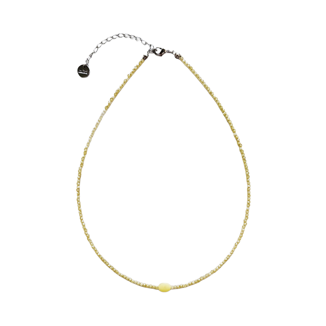 L262MNK100 lovememonster Lemoney Necklace LEMON