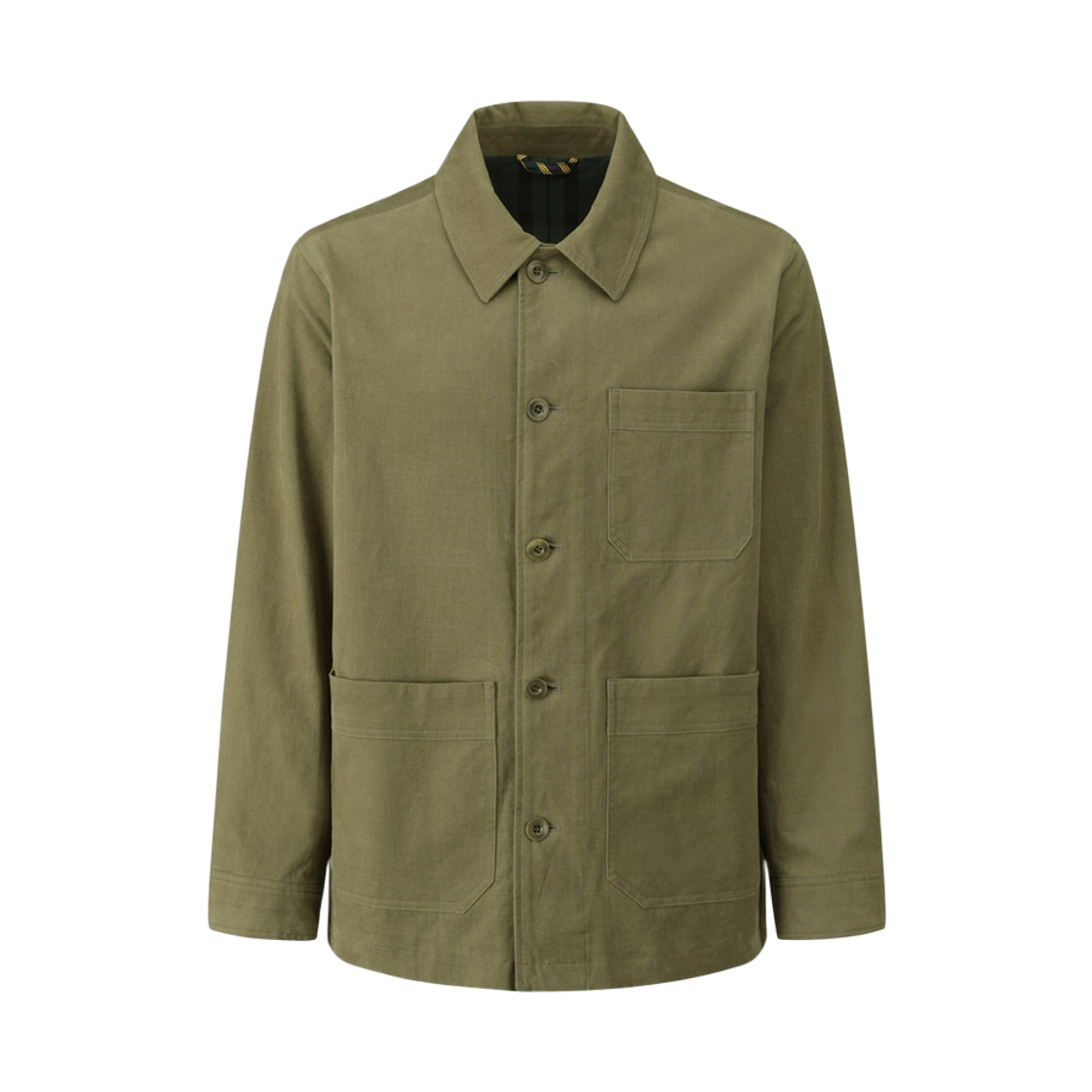 BBOTMBG303-ZKK BrooksBrothers Cotton Chore Jacket Khaki