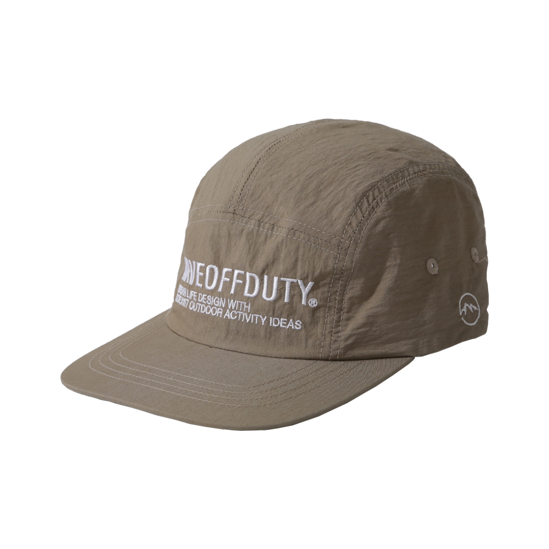2602CP001BG HAVEOFFDUTY Logo Camp Cap Desert