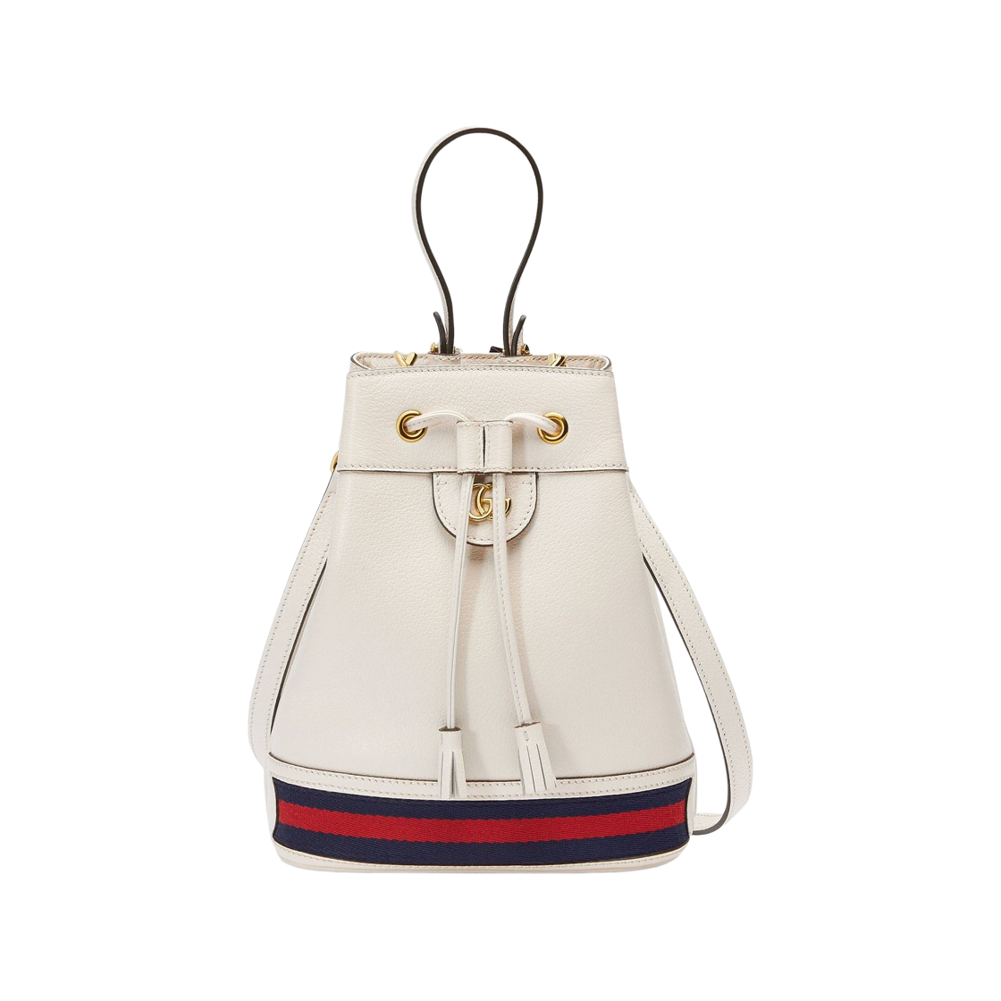 610846-CWG1G-8454 Gucci Ophidia Small Bucket Bag White