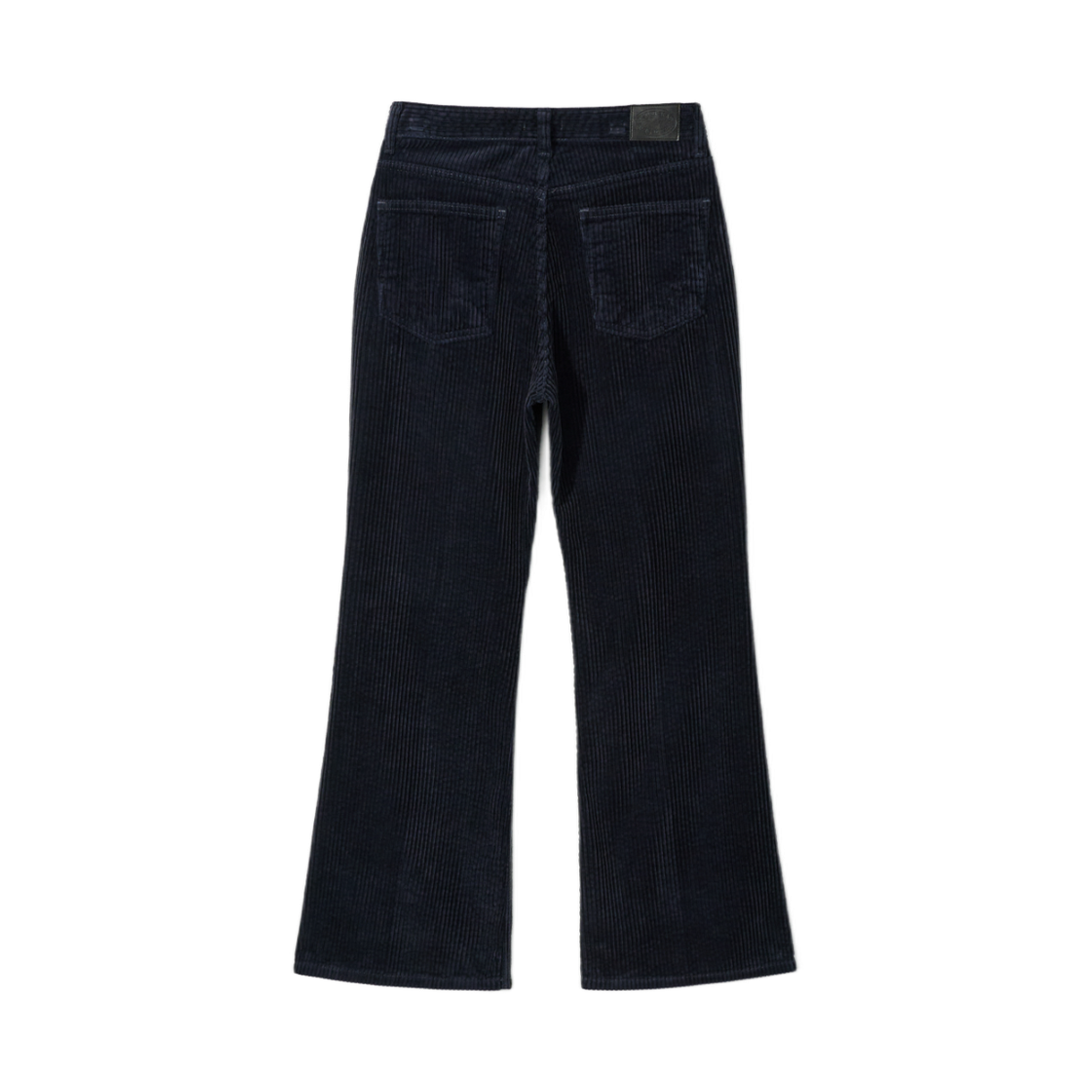 (W) 아비에무아 로우라이즈 세미 부츠컷 코듀로이 팬츠 네이비((W) Aviemuah Lowrise Semi Bootcut Corduroy Pants Navy) - 2